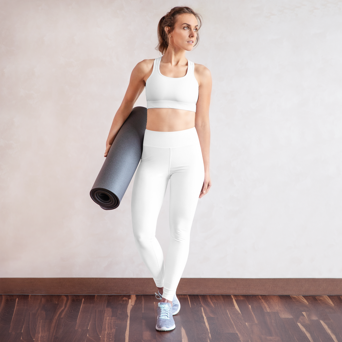 High-Waist Legging White